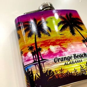 Orange Beach Flask